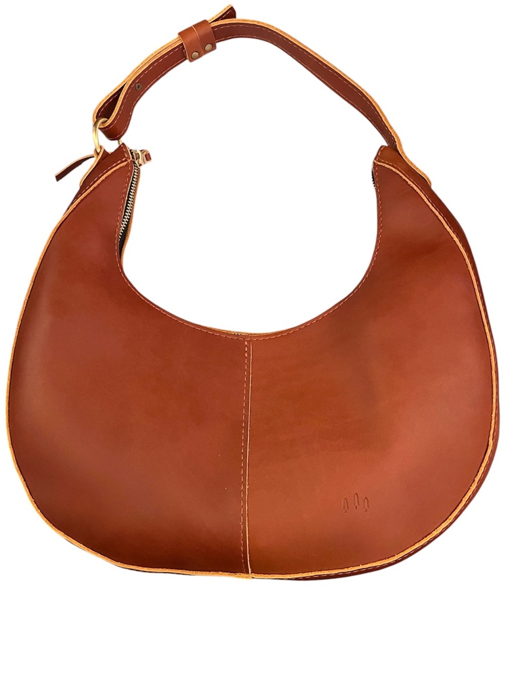Portland Leather Chestnut Brown Large Nora Bag - BNNU